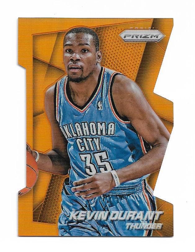Kevin Durant [Orange Die Cut Prizm] #86
