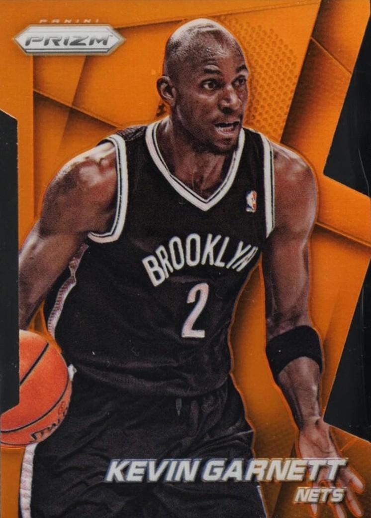 Kevin Garnett [Orange Die-Cut] #96