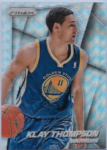 Klay Thompson [Blue Wave Prizm] #126