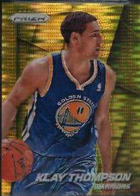 Klay Thompson [Gold Pulsar Prizm] #126