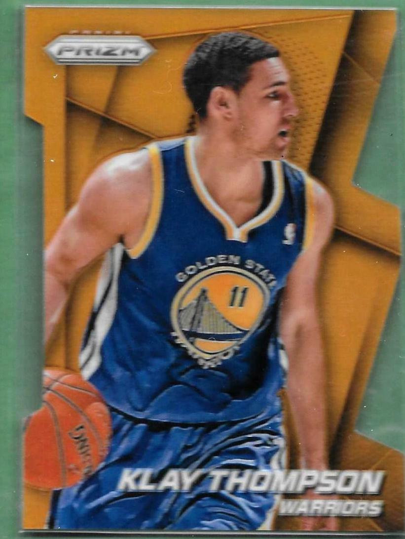 Klay Thompson [Orange Die Cut Prizm] #126