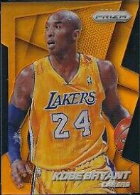 Kobe Bryant [Orange Die Cut Prizm] #136