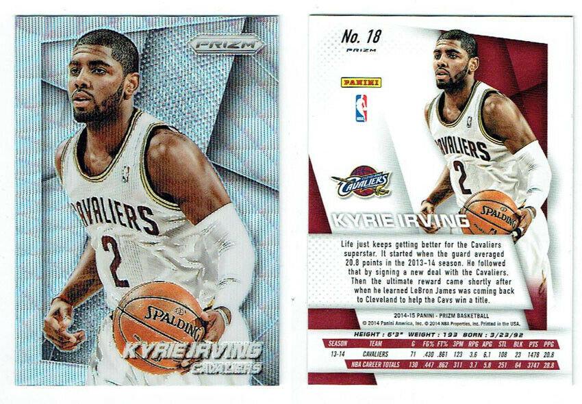 Kyrie Irving [Blue Wave Prizm] #18