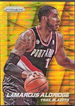 LaMarcus Aldridge [Gold Prizm] #28