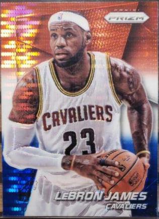 LeBron James [Red White Blue Pulsar] #48