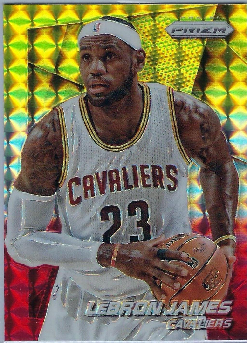 LeBron James [Yellow Red] #48