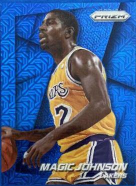Magic Johnson [Blue Mojo Prizm] #175
