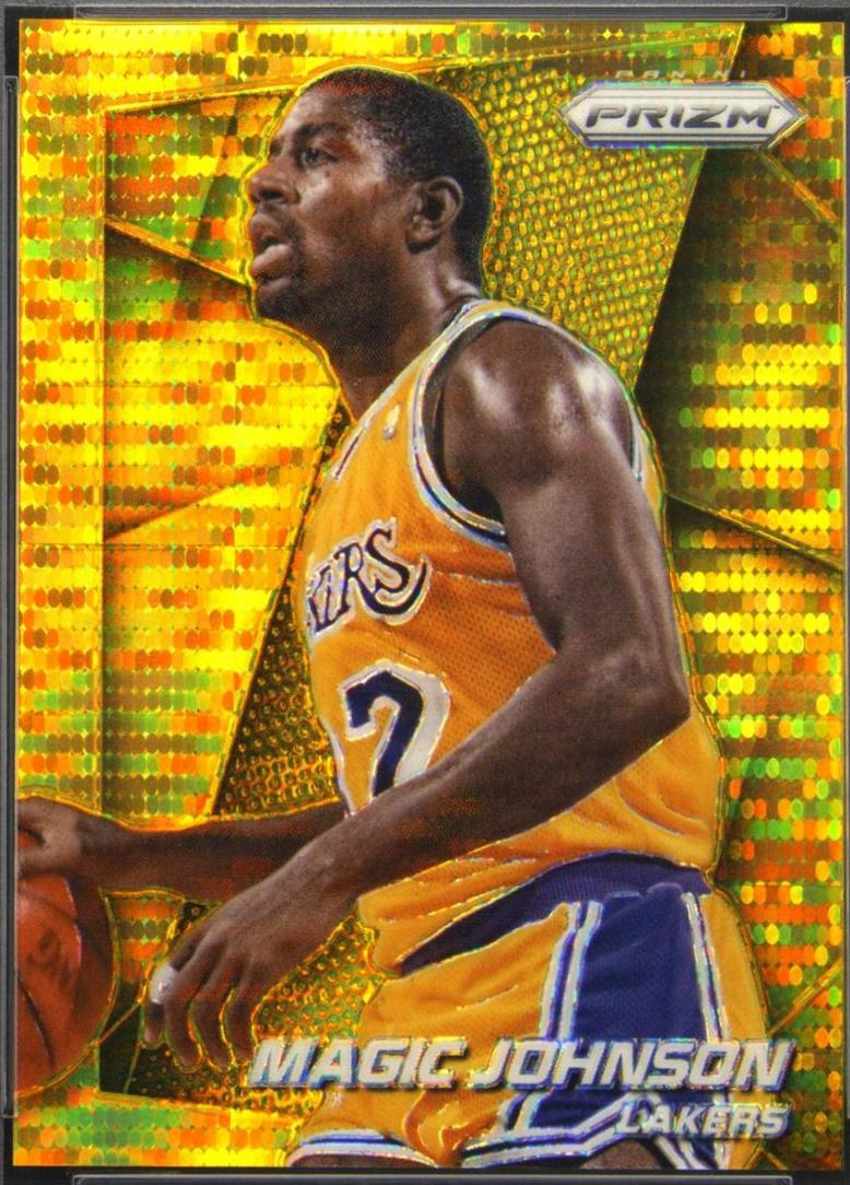 Magic Johnson [Gold Prizm] #175
