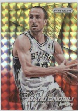 Manu Ginobili [Red Prizm] #68