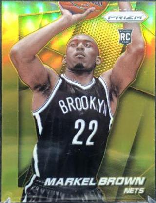 Markel Brown [Gold Prizm] #285