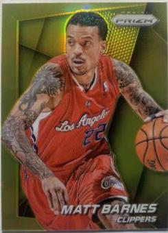 Matt Barnes [Gold Prizm] #108