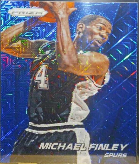 Michael Finley [Blue Mojo Prizm] #243
