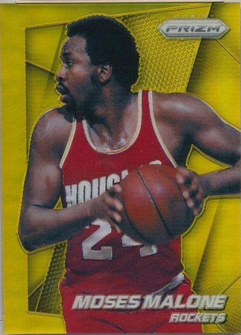 Moses Malone [Gold Prizm] #167