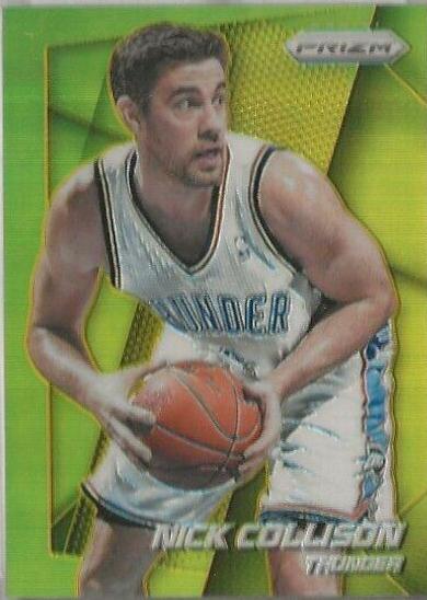 Nick Collison [Gold Prizm] #30