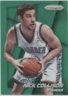 Nick Collison [Green Prizm] #30