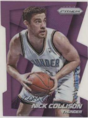 Nick Collison [Purple Die Cut Prizm] #30