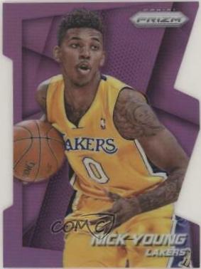 Nick Young [Purple Die Cut Prizm] #40