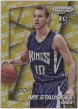 Nik Stauskas [Gold Prizm] #258