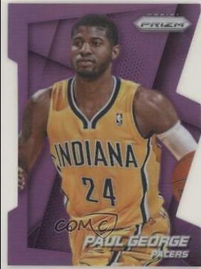 Paul George [Purple Die Cut Prizm] #120