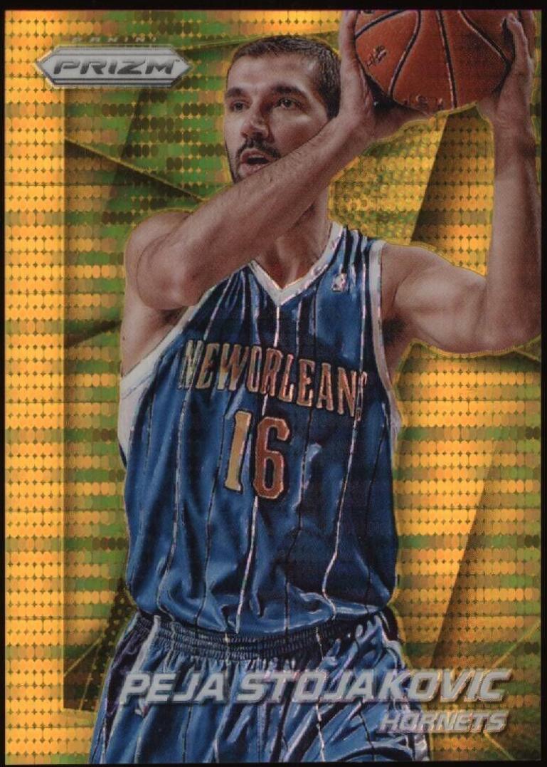 Peja Stojakovic [Gold Prizm] #216