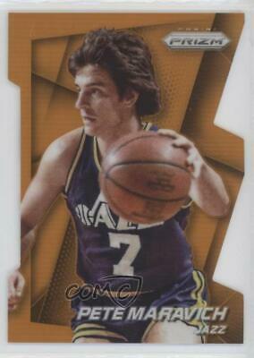 Pete Maravich [Orange Die Cut Prizm] #226