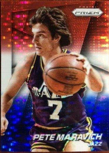 Pete Maravich [Red White Blue Pulsar] #226