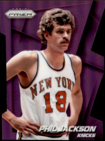 Phil Jackson [Purple Die Cut Prizm] #236