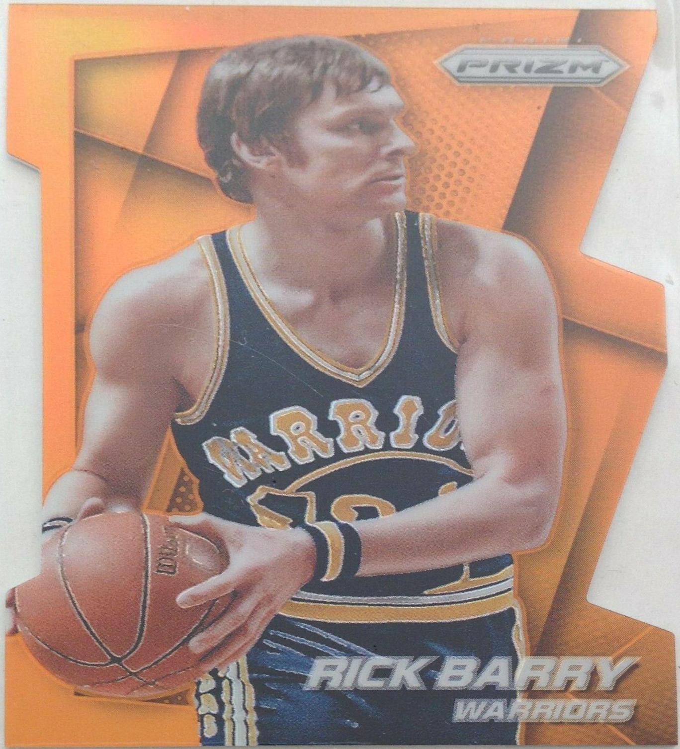 Rick Barry [Orange Die Cut Prizm] #159