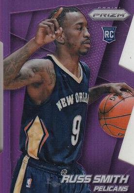 Russ Smith [Purple Die Cut Prizm] #288