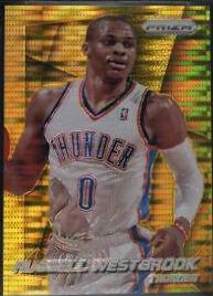 Russell Westbrook [Gold Pulsar Prizm] #52