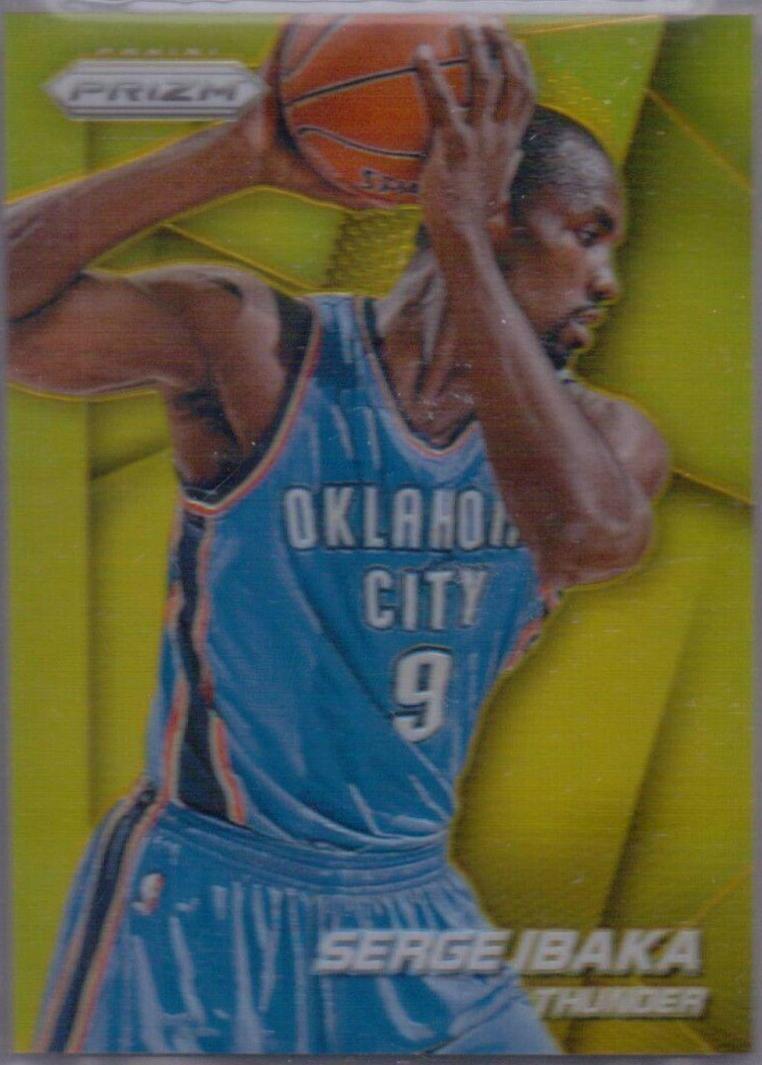 Serge Ibaka [Gold Prizm] #72