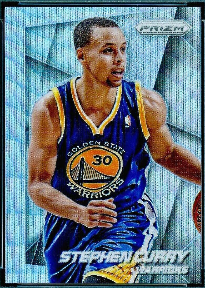 Stephen Curry [Blue Wave Prizm] #92