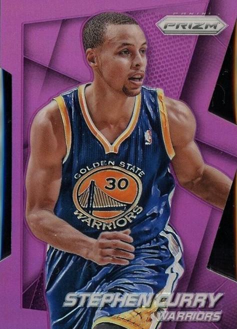 Stephen Curry [Purple Die Cut Prizm] #92