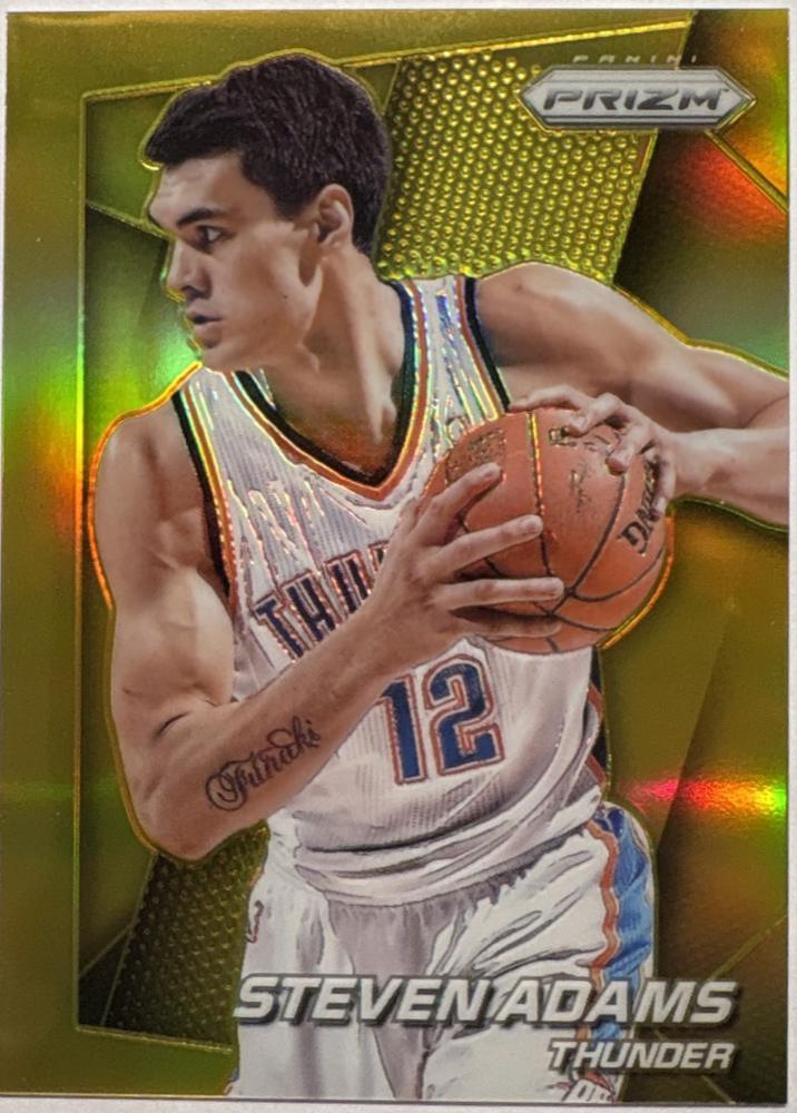 Steven Adams [Gold Prizm] #112