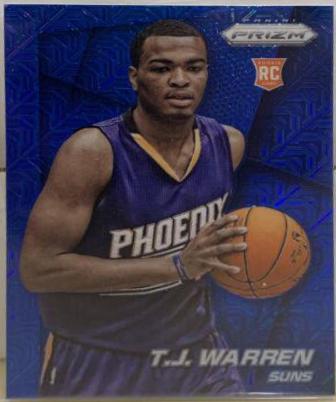 T.J. Warren [Blue Mojo Prizm] #263