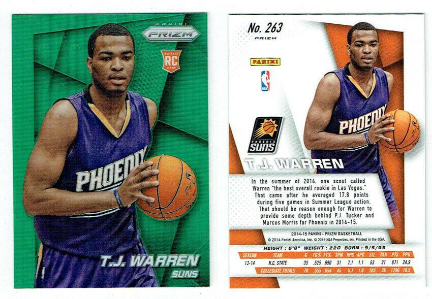 T.J. Warren [Green Prizm] #263
