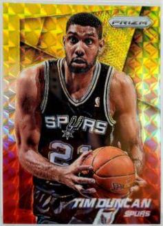 Tim Duncan [Yellow Red] #34