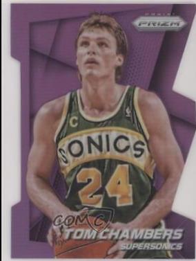Tom Chambers [Purple Die Cut Prizm] #171