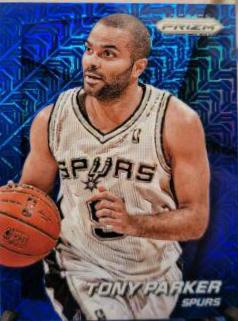 Tony Parker [Blue Mojo Prizm] #64
