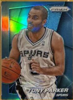 Tony Parker [Light Blue Prizm] #64