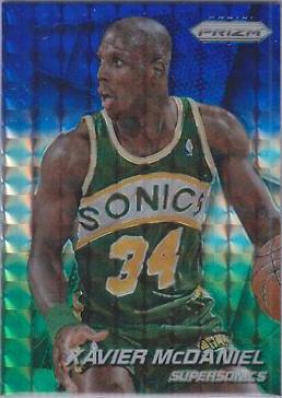 Xavier McDaniel [Blue Prizm] #231