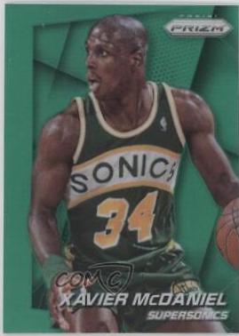 Xavier McDaniel [Green Prizm] #231