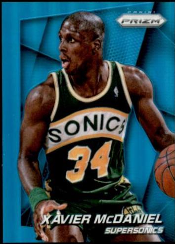 Xavier McDaniel [Light Blue Prizm] #231