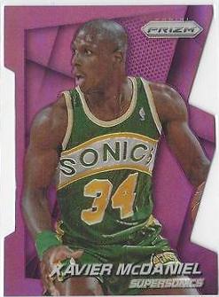 Xavier McDaniel [Purple Die Cut Prizm] #231
