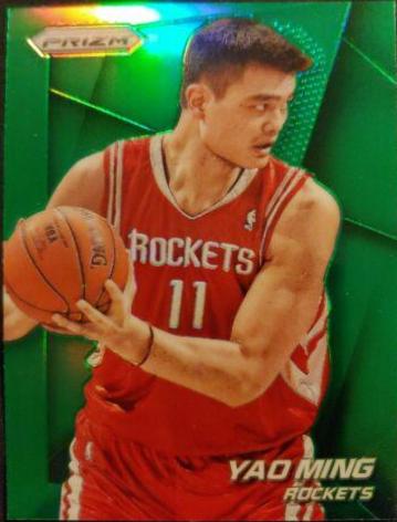 Yao Ming [Green Prizm] #240