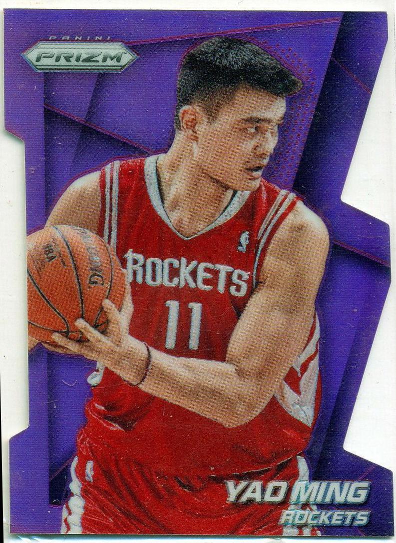 Yao Ming [Purple Die Cut Prizm] #240