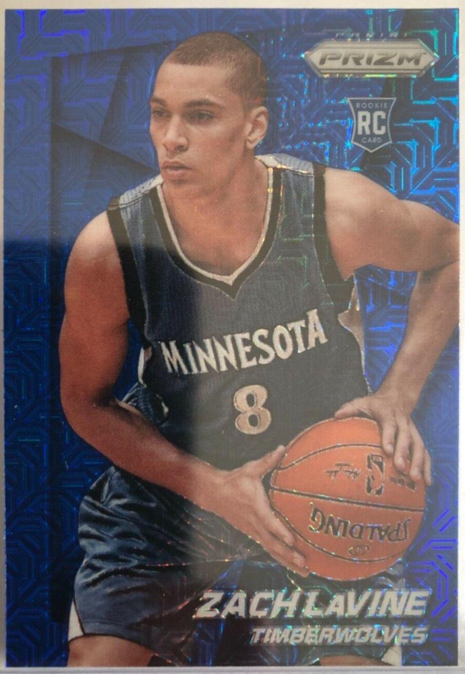 Zach LaVine [Blue Mojo Prizm] #262