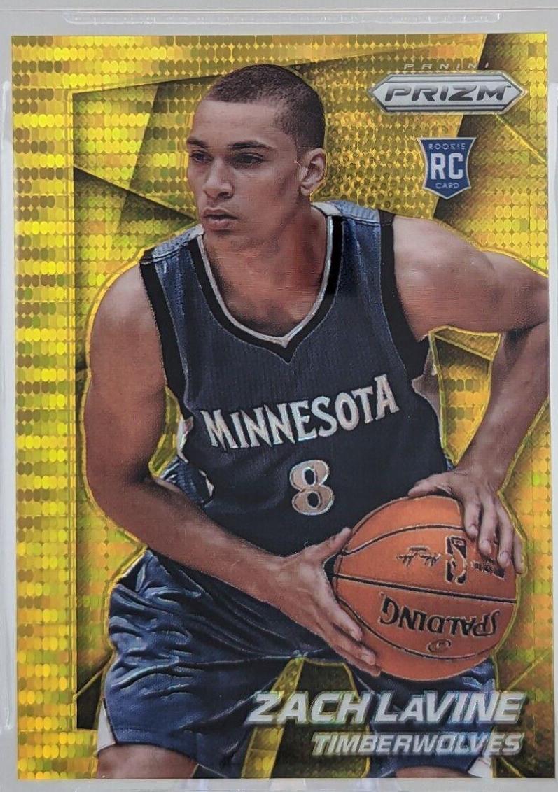 Zach LaVine [Gold Pulsar Prizm] #262