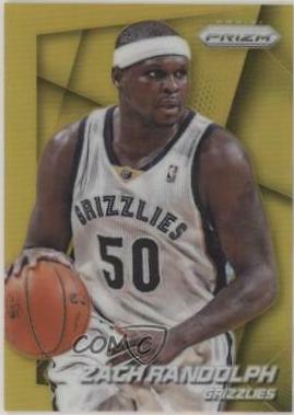 Zach Randolph [Gold Prizm] #122