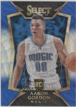 Aaron Gordon [Blue, Silver Prizm] #91